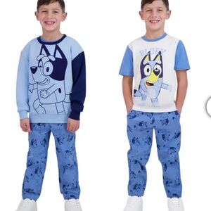 NWT Size M ( 10/12) 3 piece Bluey Kid’s Denim Set